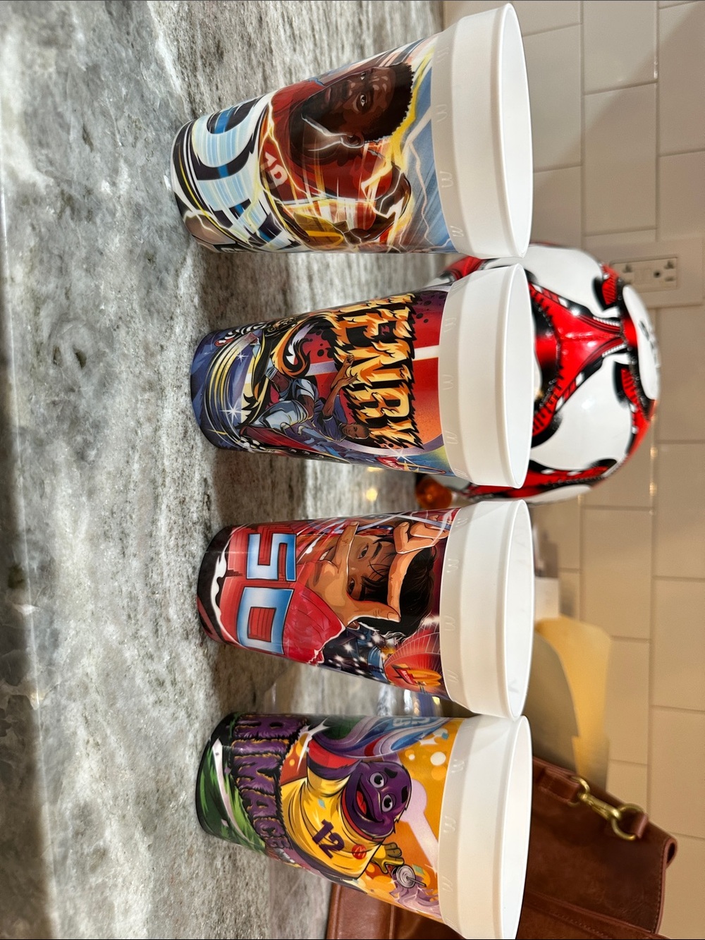 McDonald FIFA World Cup collection. Davies, Henry, Son and Grimace